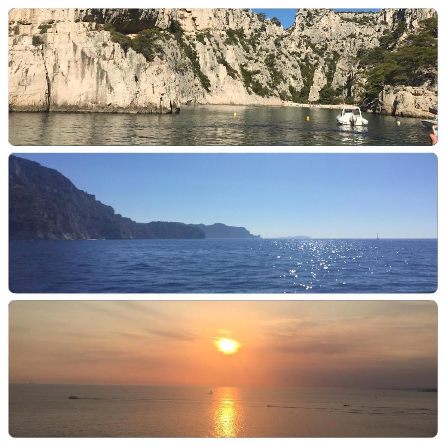 Cassis, Le Grand Bleu, Triplex Vue Mer, Port Plage 10Mn A Pieds Eksteriør billede